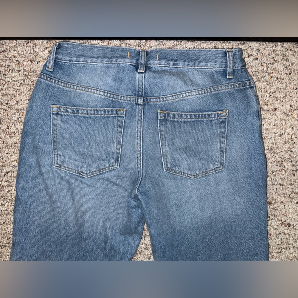 We The Free Light Blue Denim Jeans Maggie mid rise size 26 - Picture 9 of 11